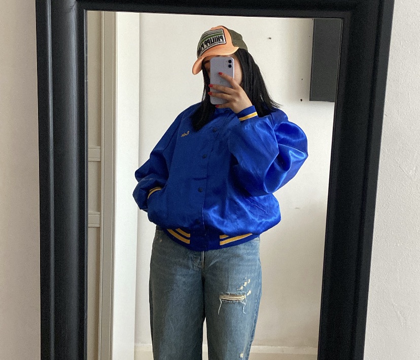 Vintage baseball jacket